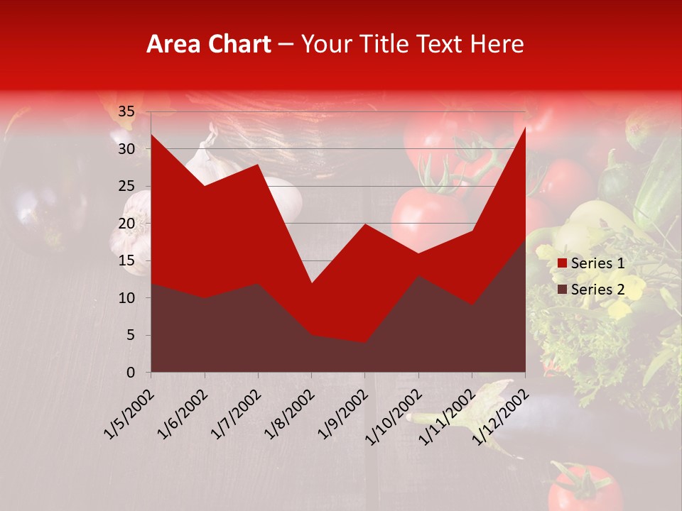 Market Kitchen Fresh PowerPoint Template