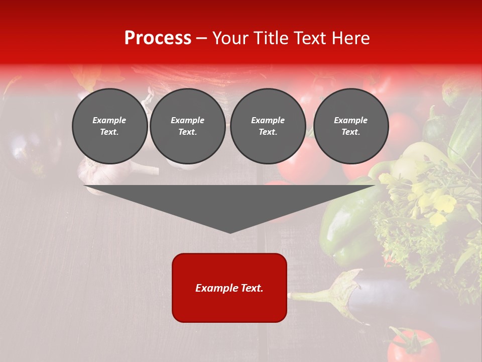 Market Kitchen Fresh PowerPoint Template