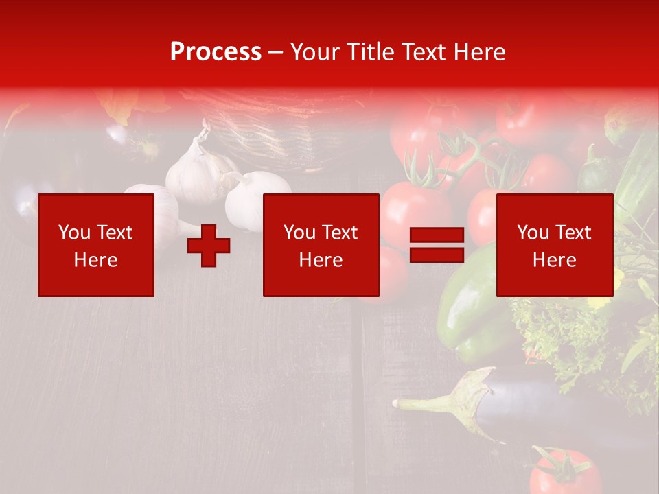 Market Kitchen Fresh PowerPoint Template