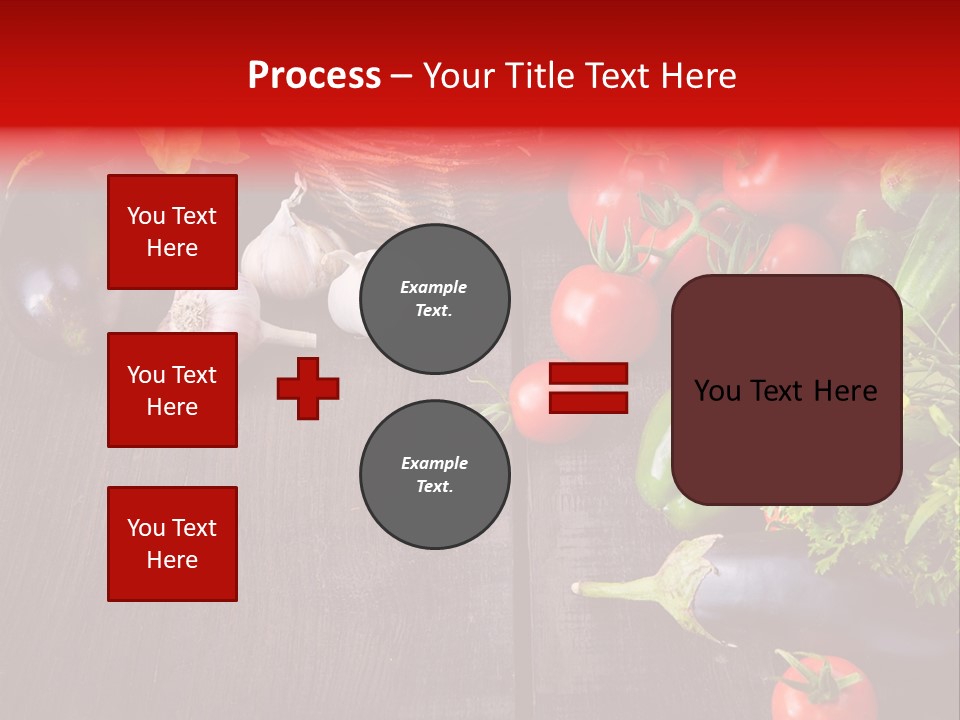 Market Kitchen Fresh PowerPoint Template