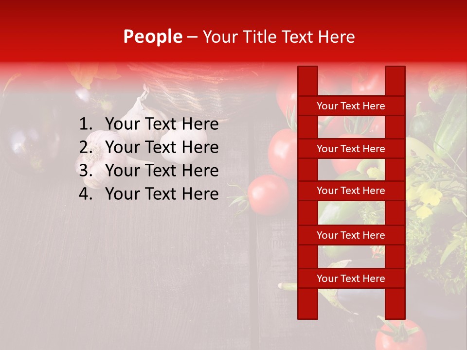 Market Kitchen Fresh PowerPoint Template