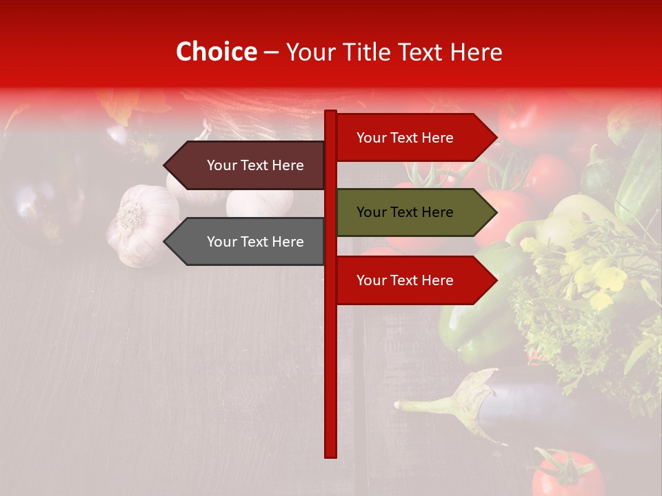 Market Kitchen Fresh PowerPoint Template