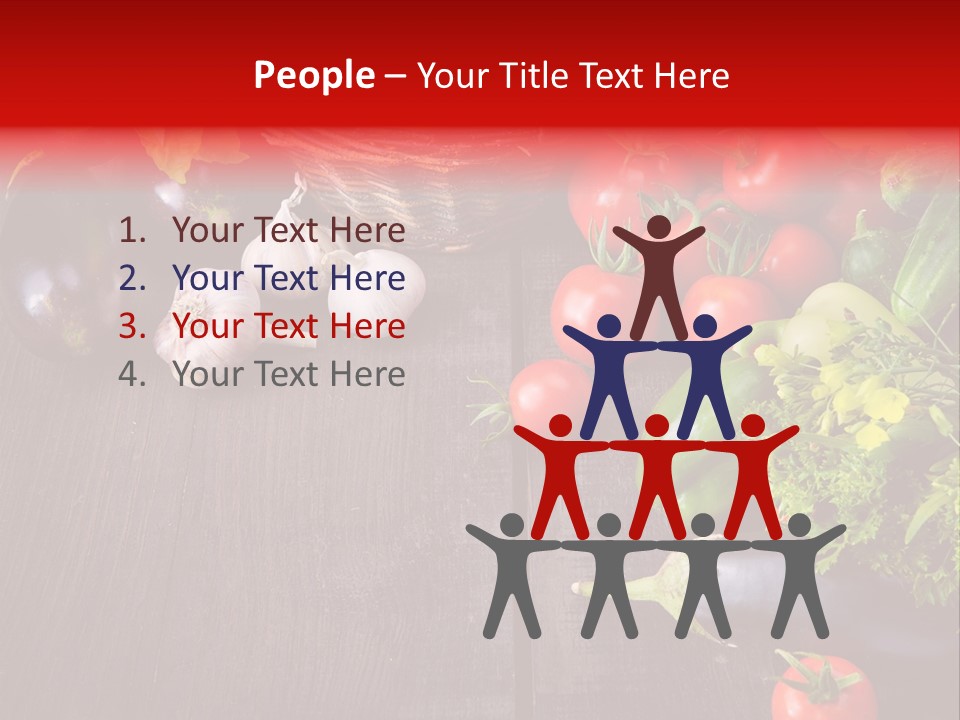 Market Kitchen Fresh PowerPoint Template