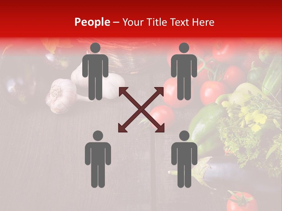 Market Kitchen Fresh PowerPoint Template