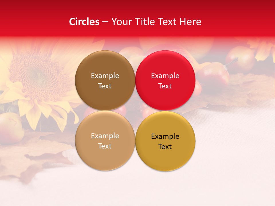 Berry Squash Autumn PowerPoint Template