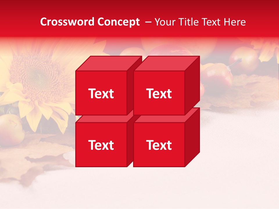 Berry Squash Autumn PowerPoint Template