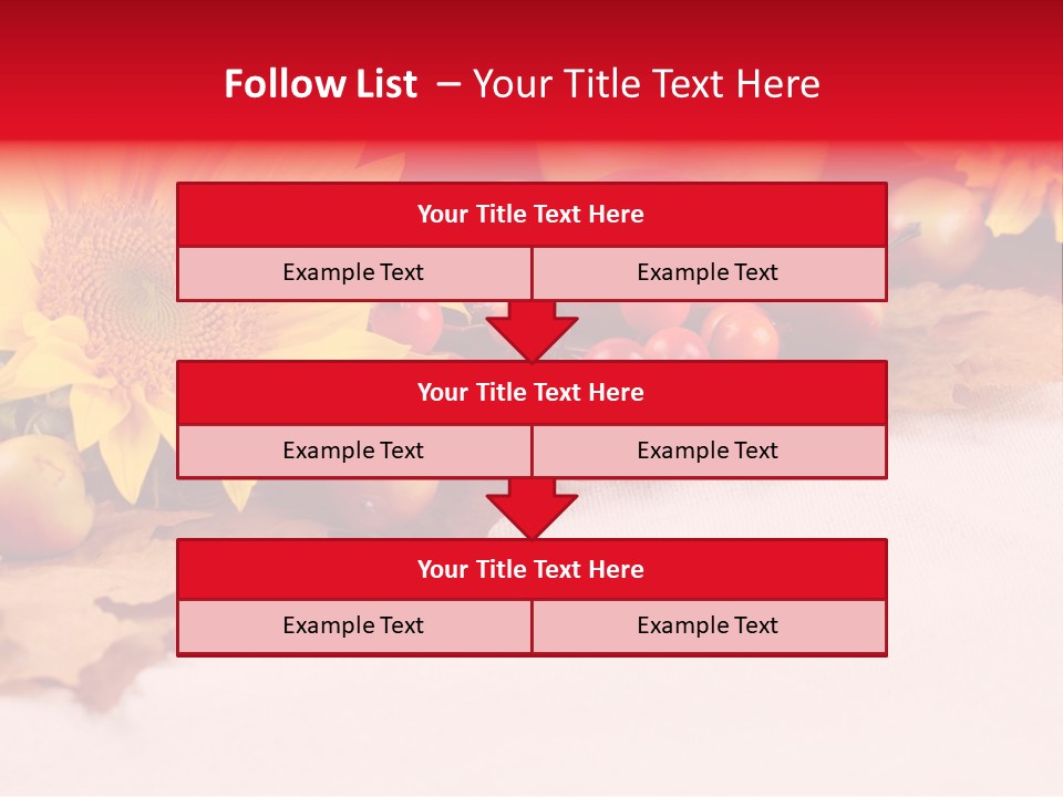 Berry Squash Autumn PowerPoint Template