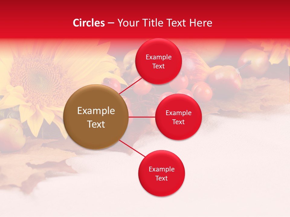 Berry Squash Autumn PowerPoint Template