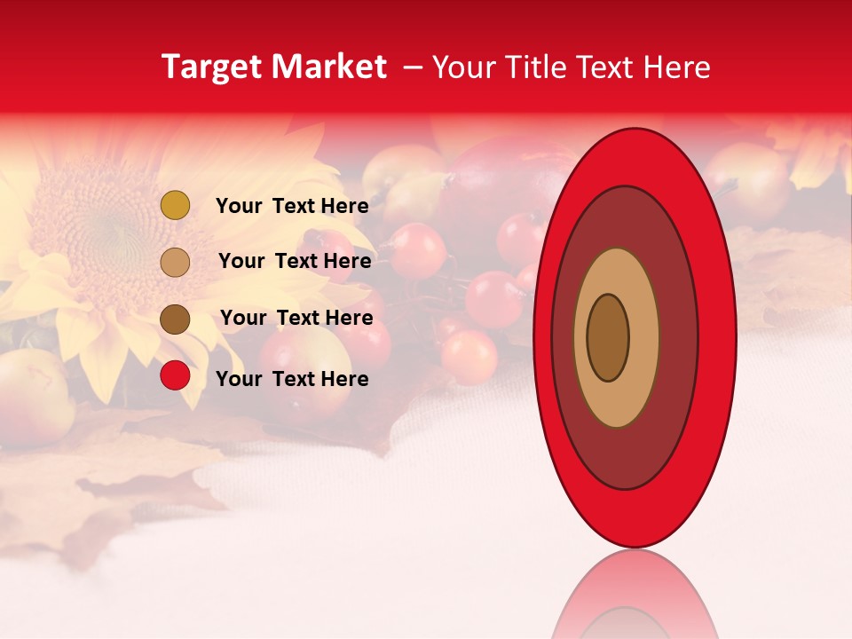 Berry Squash Autumn PowerPoint Template