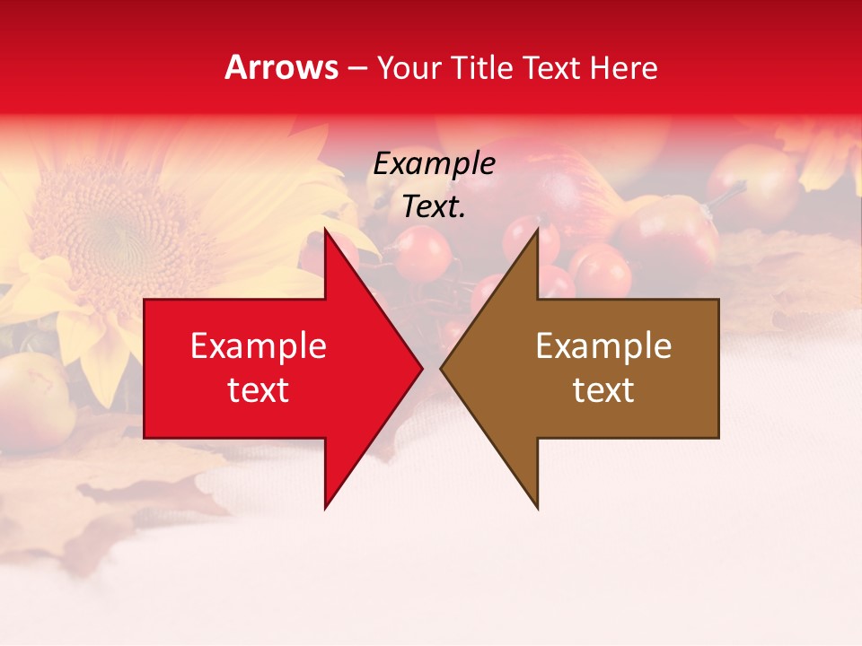 Berry Squash Autumn PowerPoint Template