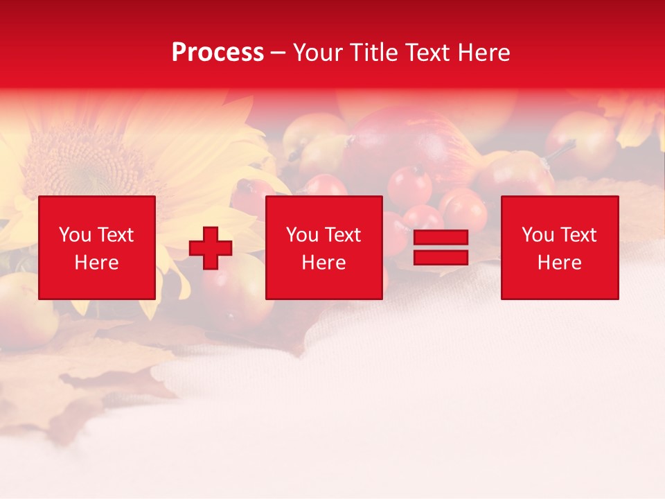 Berry Squash Autumn PowerPoint Template