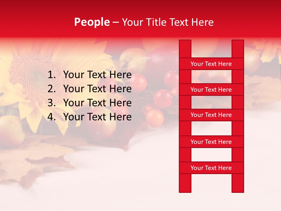 Berry Squash Autumn PowerPoint Template