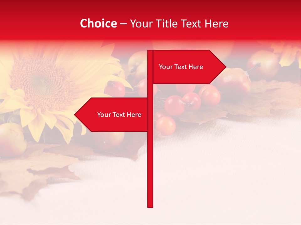 Berry Squash Autumn PowerPoint Template