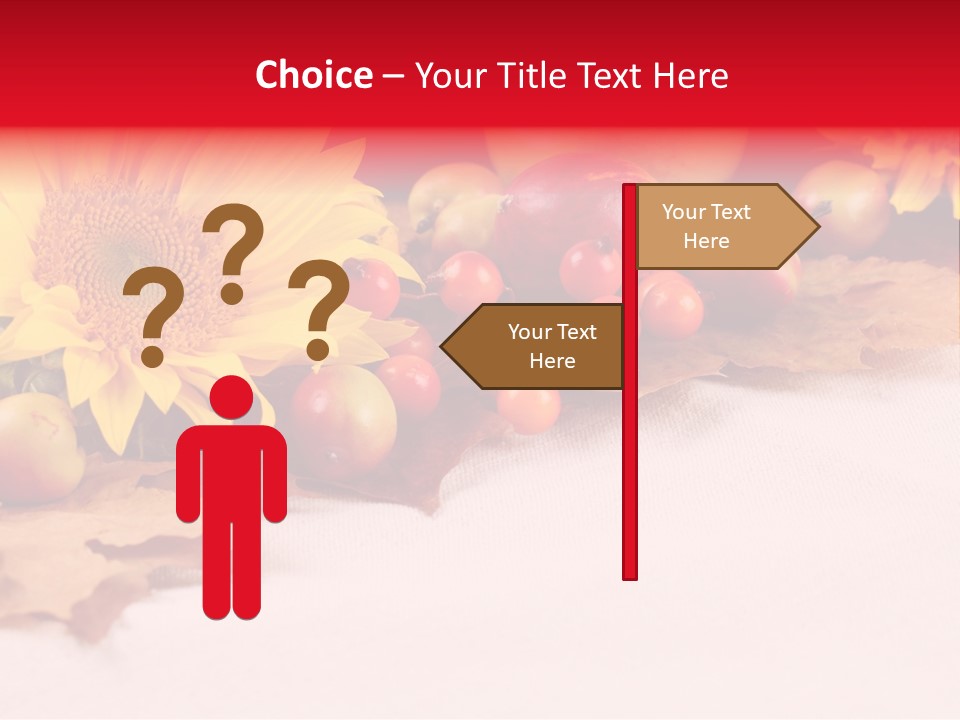 Berry Squash Autumn PowerPoint Template