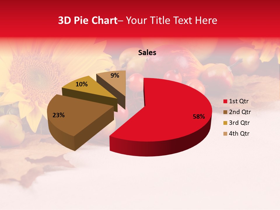 Berry Squash Autumn PowerPoint Template