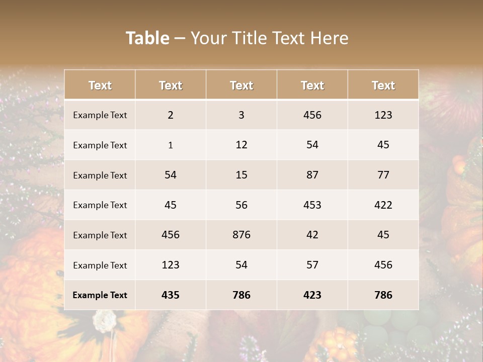 September Erika Kranz PowerPoint Template
