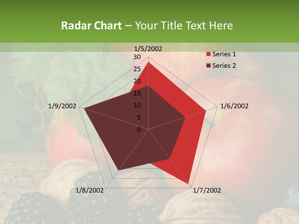 Berry Fresh Walnuts PowerPoint Template