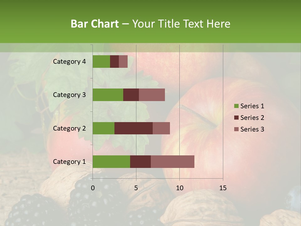 Berry Fresh Walnuts PowerPoint Template