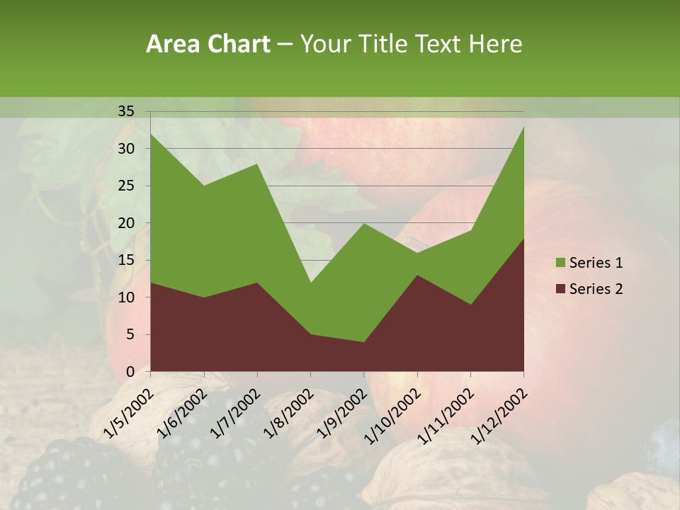 Berry Fresh Walnuts PowerPoint Template