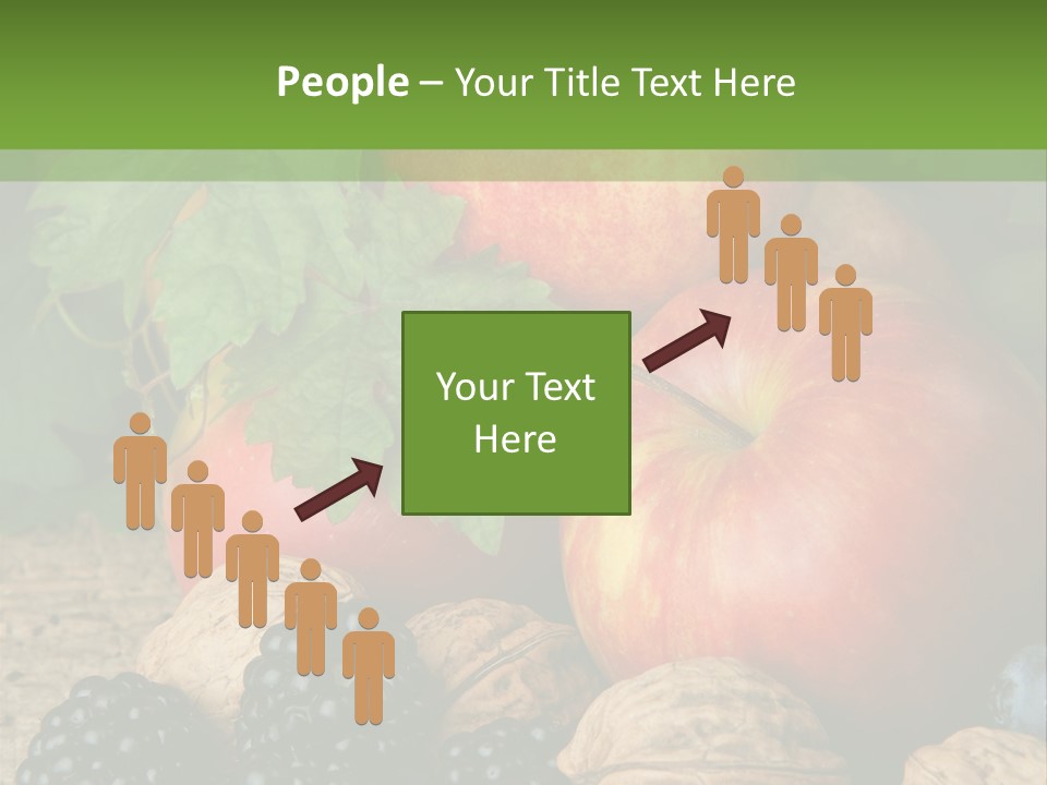 Berry Fresh Walnuts PowerPoint Template