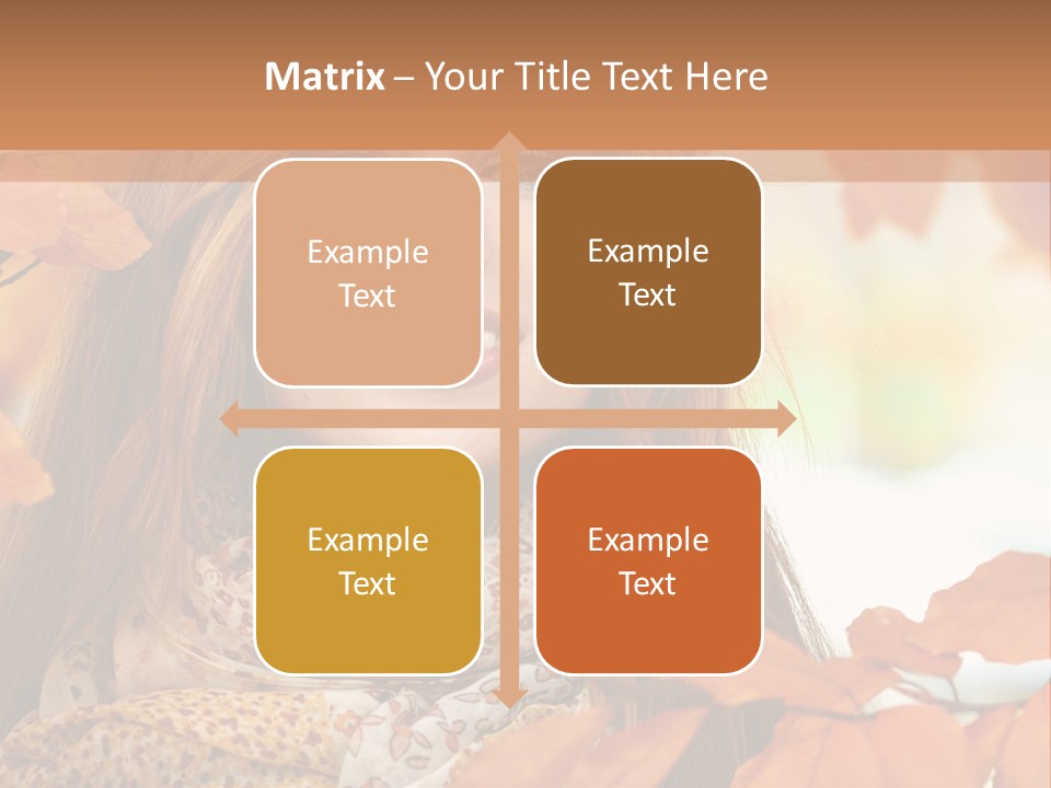 Romantic Bright Fall PowerPoint Template