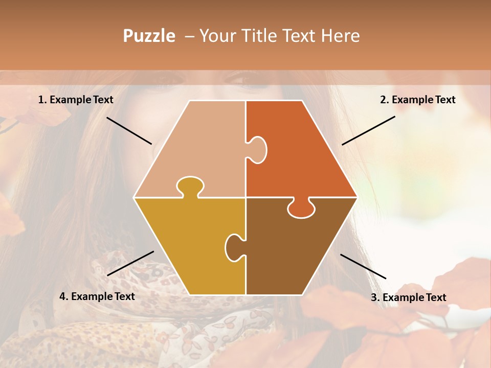 Romantic Bright Fall PowerPoint Template