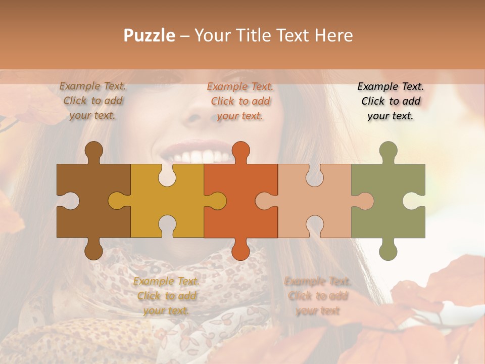 Romantic Bright Fall PowerPoint Template