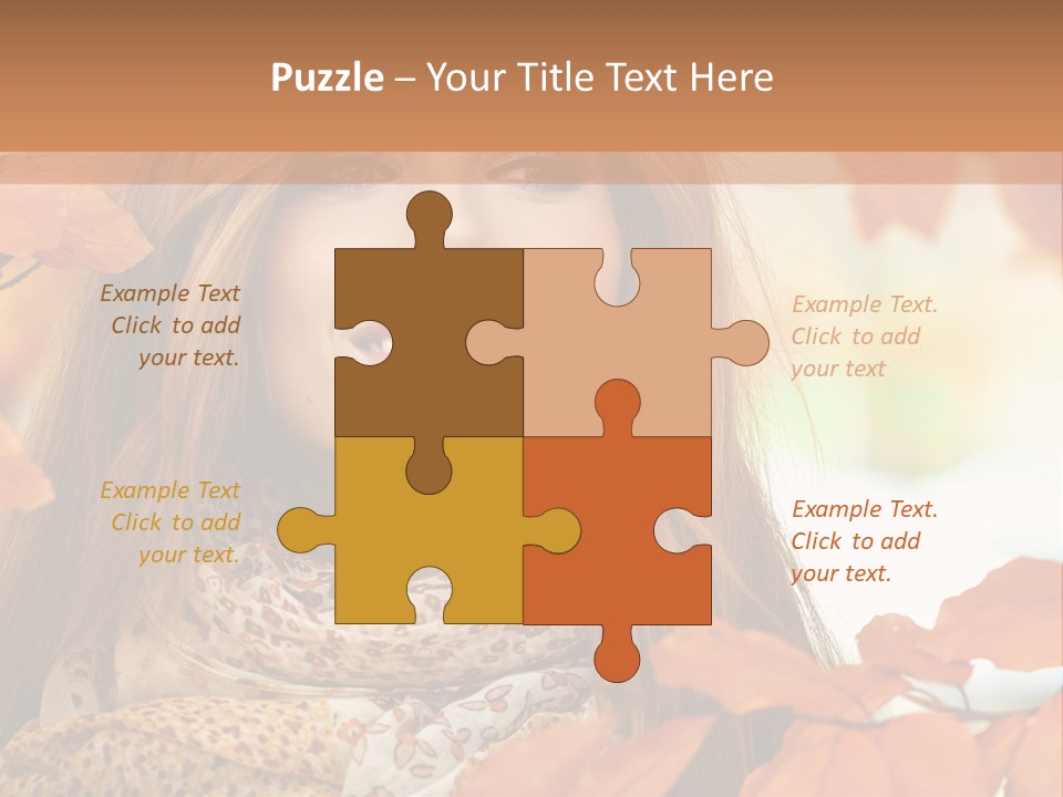 Romantic Bright Fall PowerPoint Template
