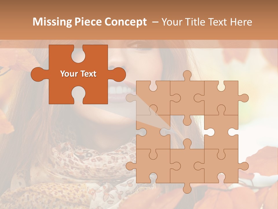 Romantic Bright Fall PowerPoint Template