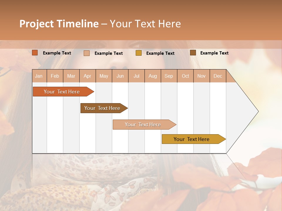 Romantic Bright Fall PowerPoint Template