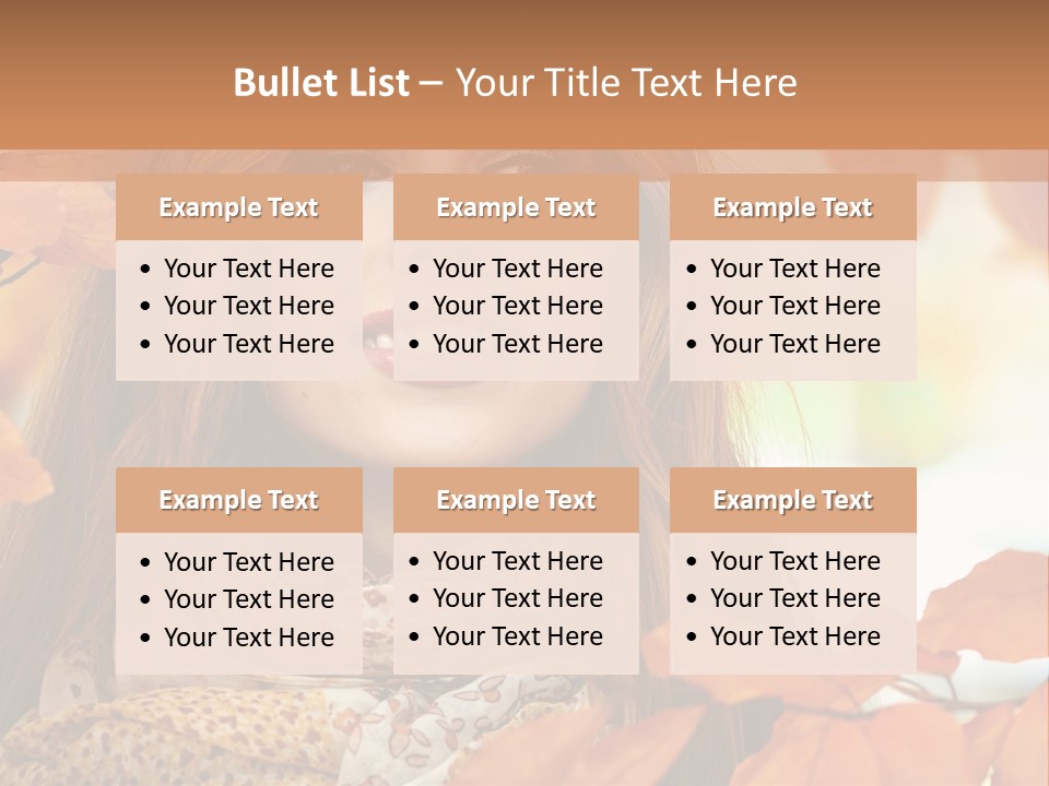 Romantic Bright Fall PowerPoint Template