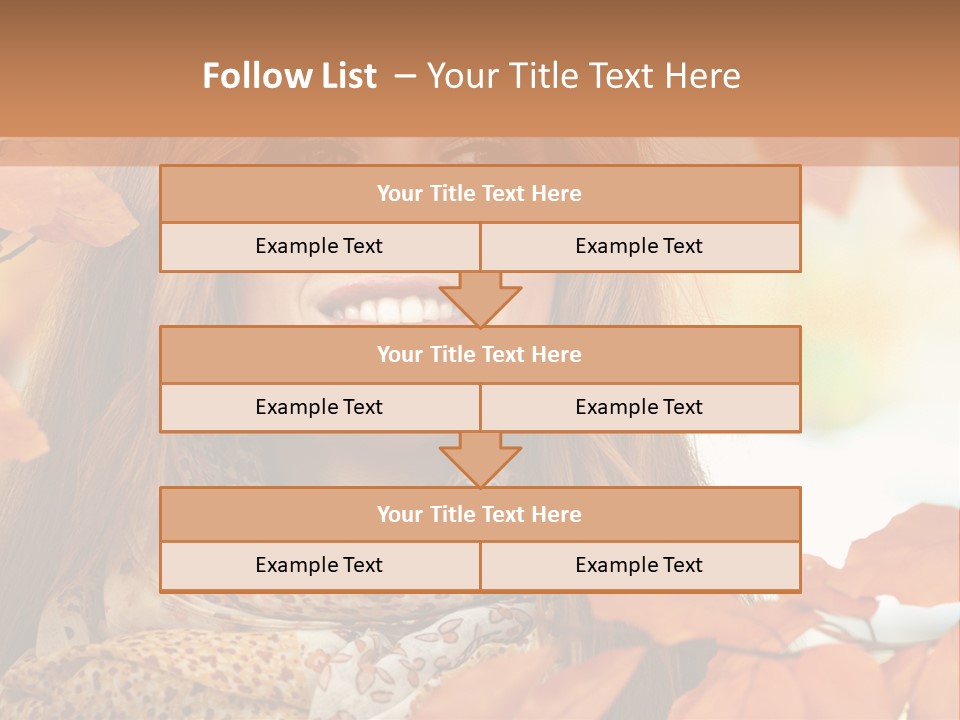 Romantic Bright Fall PowerPoint Template