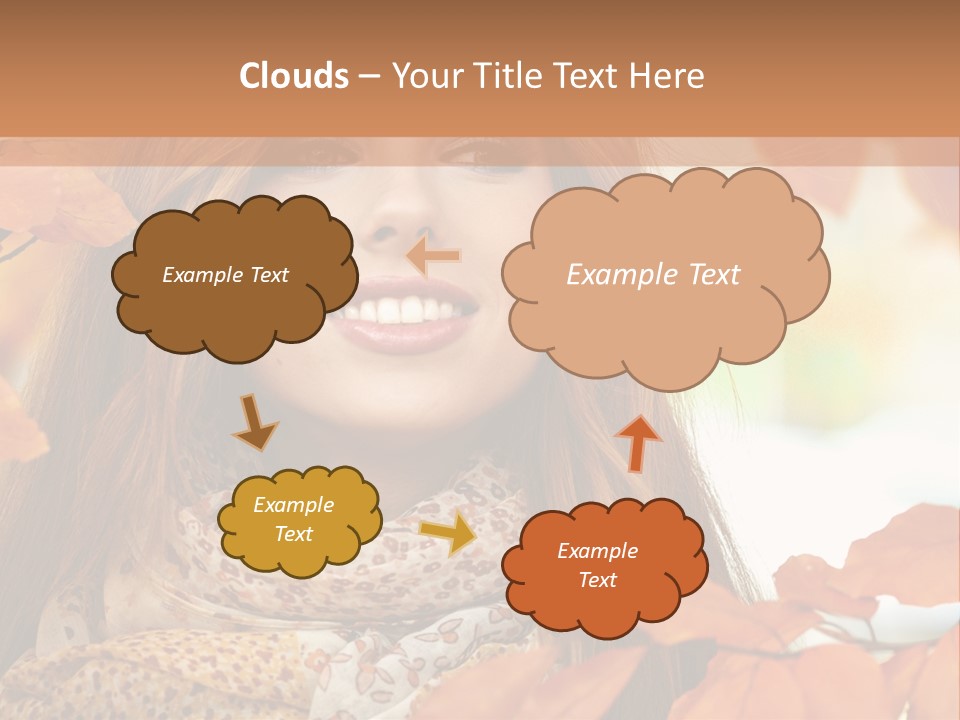 Romantic Bright Fall PowerPoint Template