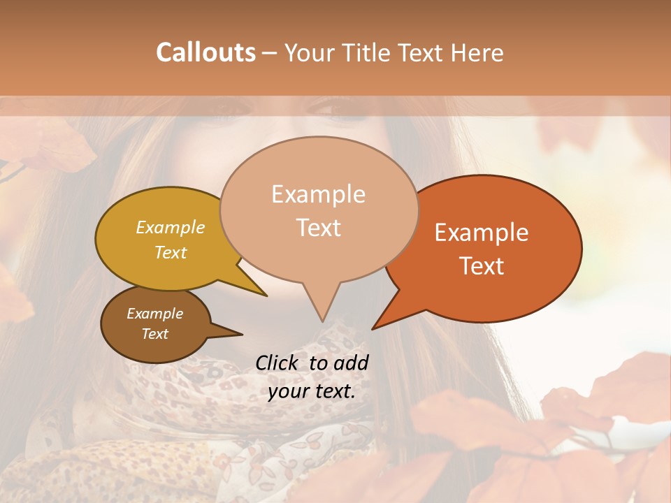 Romantic Bright Fall PowerPoint Template