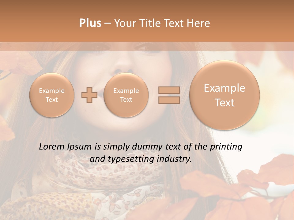 Romantic Bright Fall PowerPoint Template