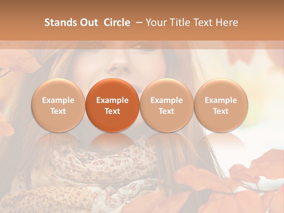 Romantic Bright Fall PowerPoint Template