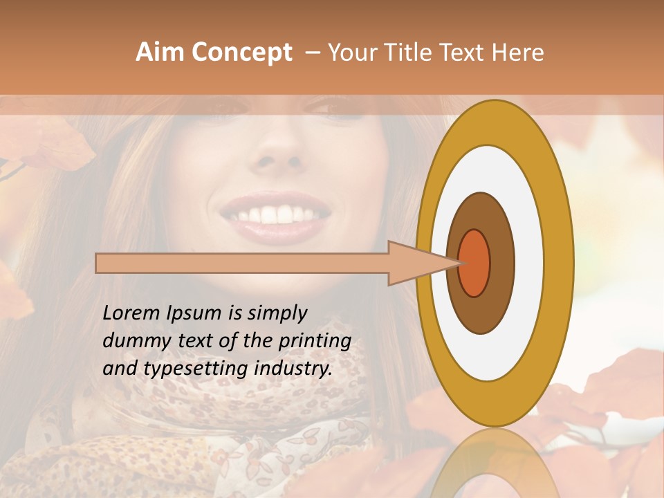 Romantic Bright Fall PowerPoint Template