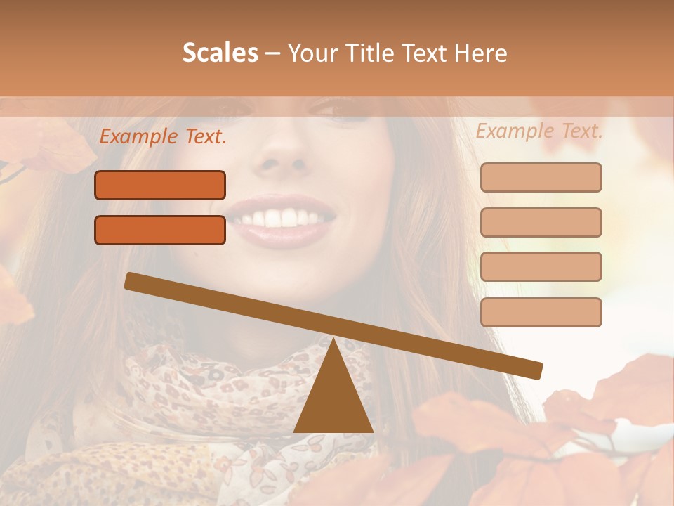 Romantic Bright Fall PowerPoint Template