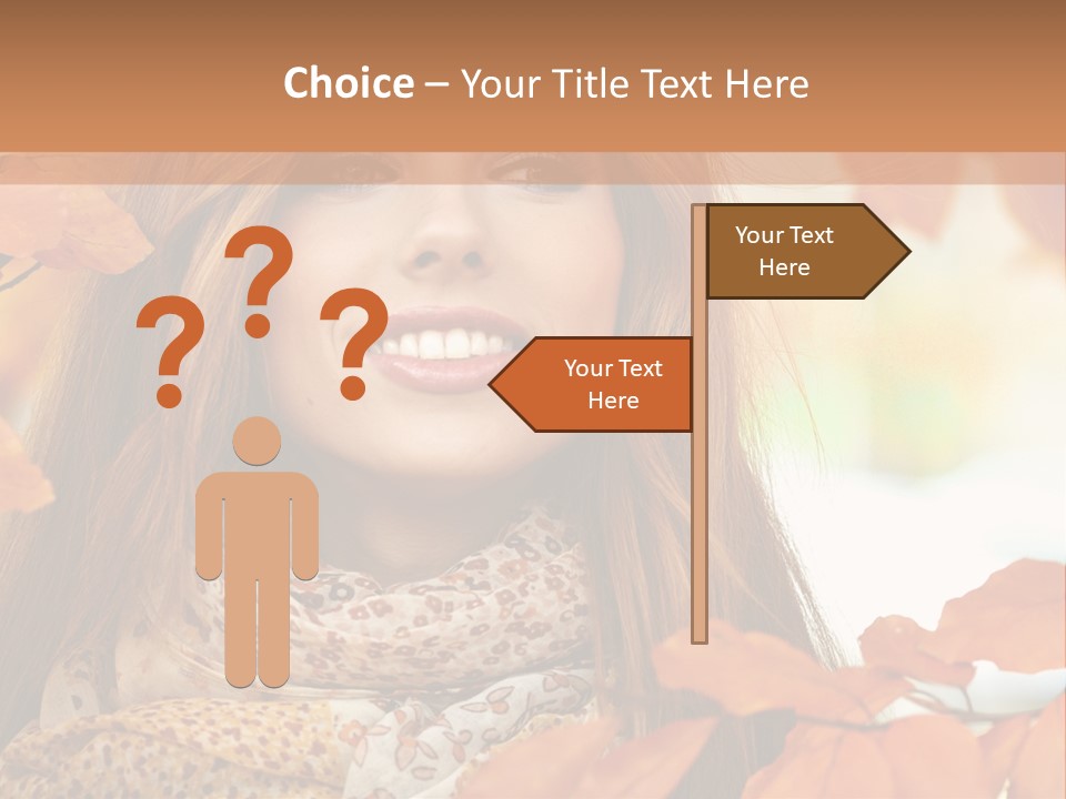 Romantic Bright Fall PowerPoint Template