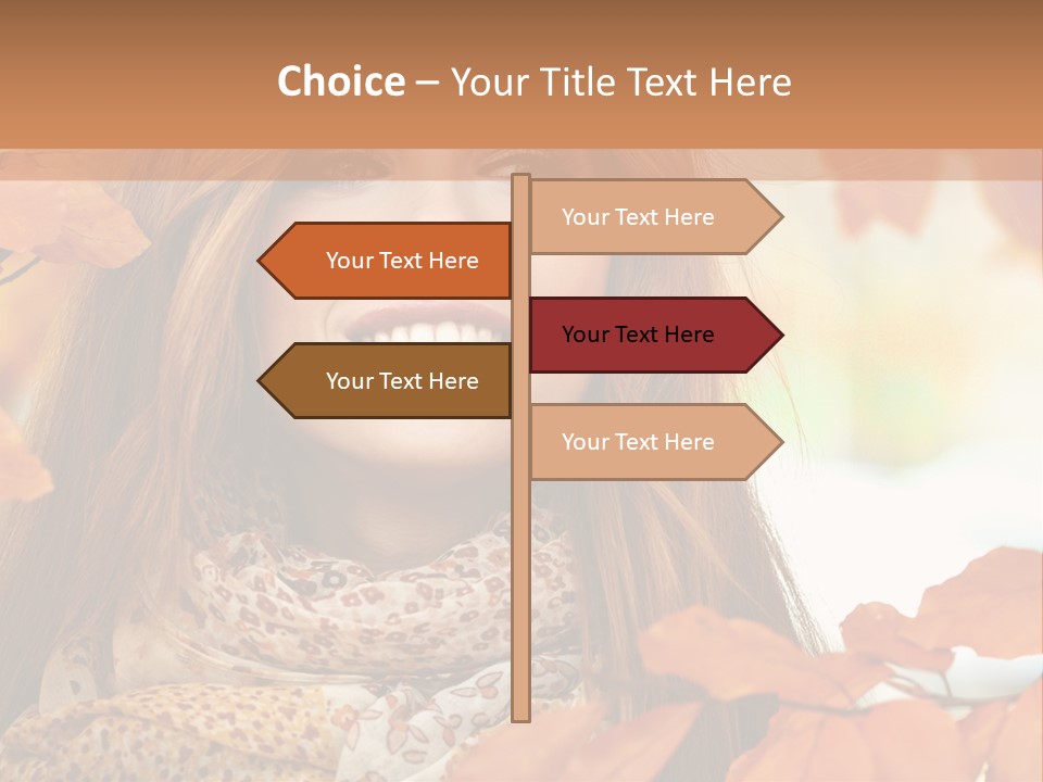 Romantic Bright Fall PowerPoint Template