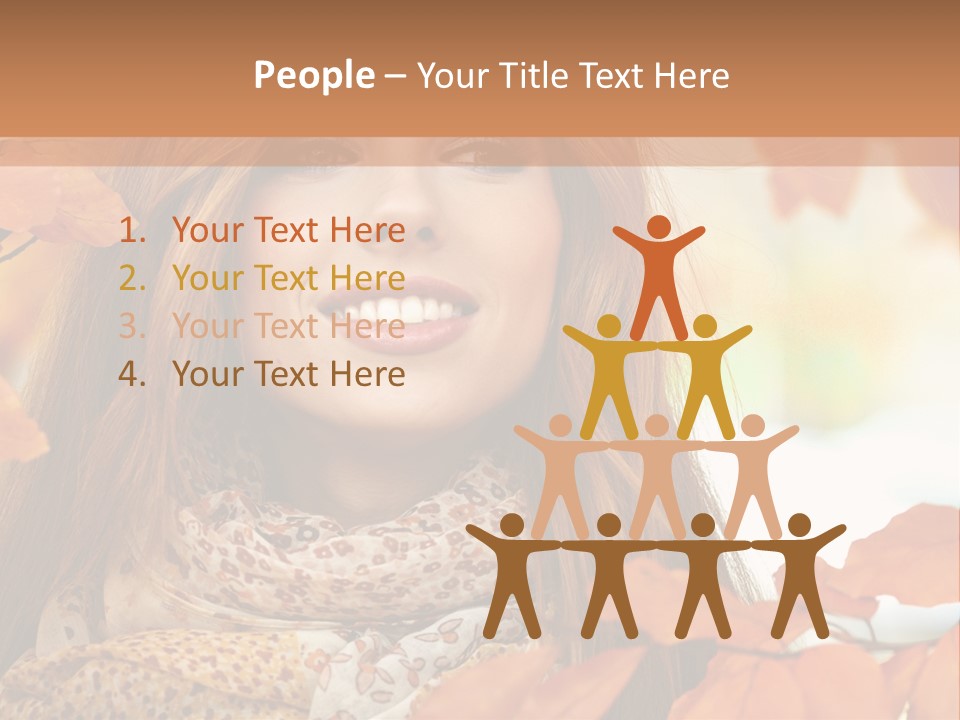 Romantic Bright Fall PowerPoint Template