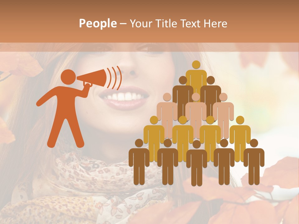 Romantic Bright Fall PowerPoint Template