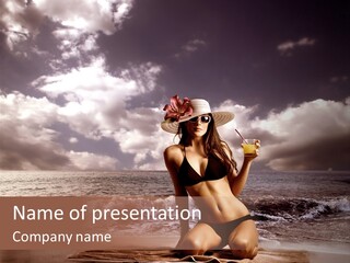 Raggio Donna Esotico PowerPoint Template