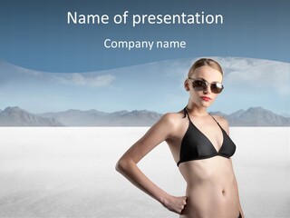 Fashion Nature Vacation PowerPoint Template