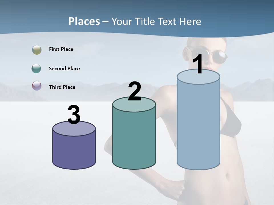 Fashion Nature Vacation PowerPoint Template