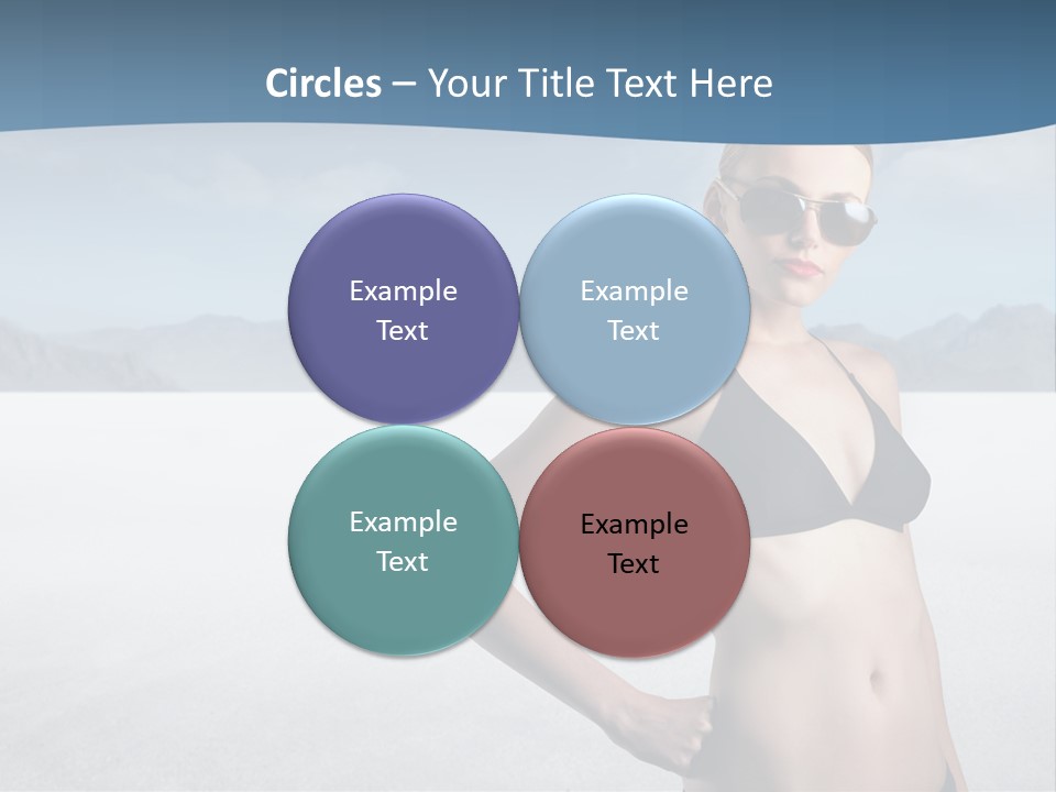 Fashion Nature Vacation PowerPoint Template