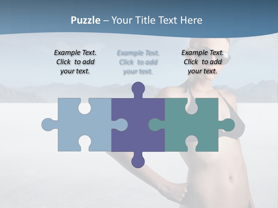 Fashion Nature Vacation PowerPoint Template