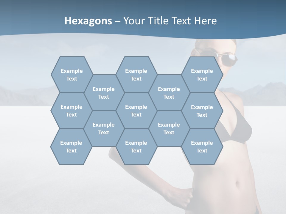 Fashion Nature Vacation PowerPoint Template