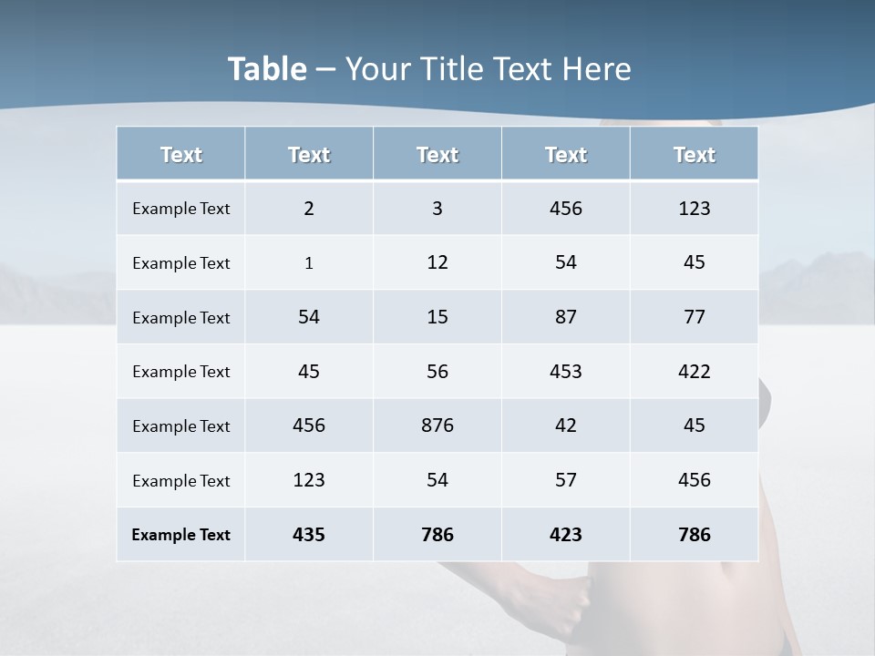 Fashion Nature Vacation PowerPoint Template