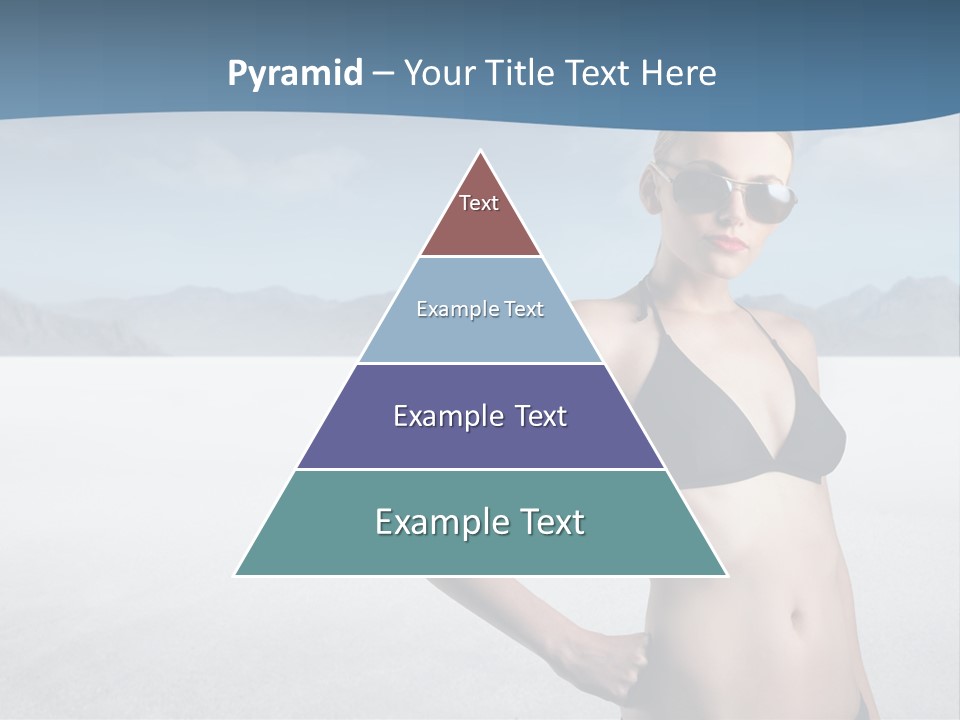 Fashion Nature Vacation PowerPoint Template